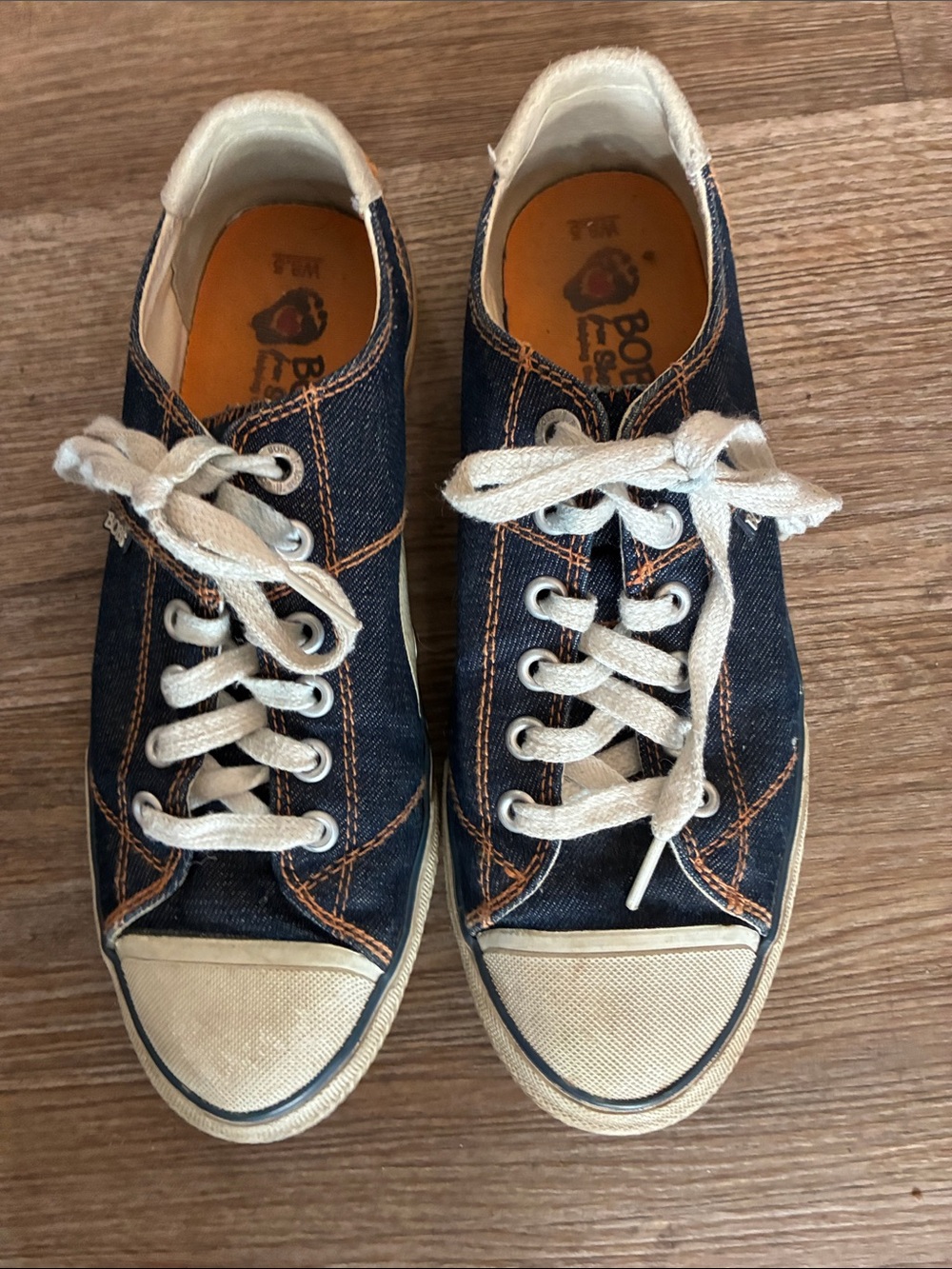 Tom’s Dark Denim tennis shoes (used)